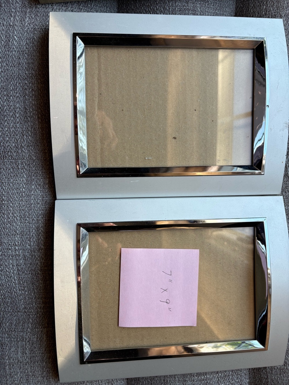 Picture Frames - Contemporary Silver Finish